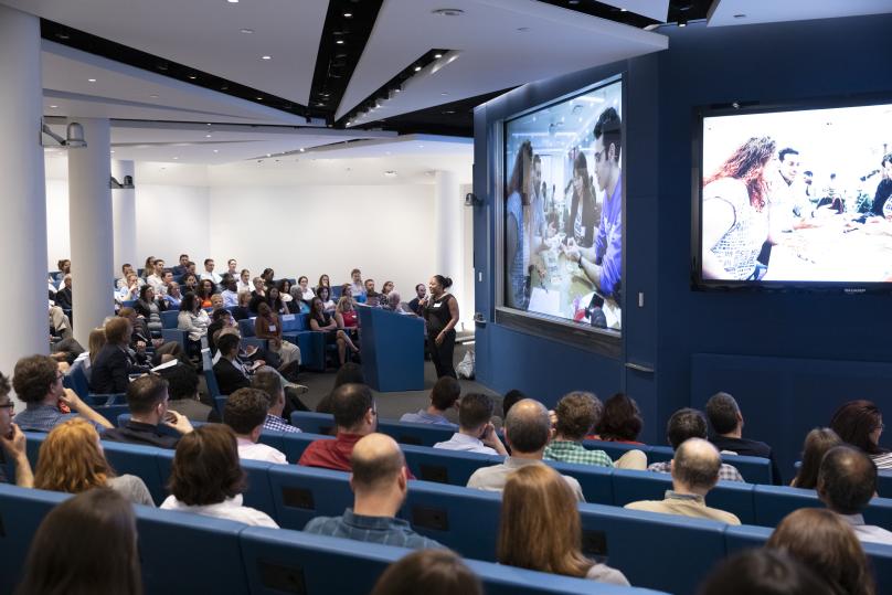 Teachers in Auditorium